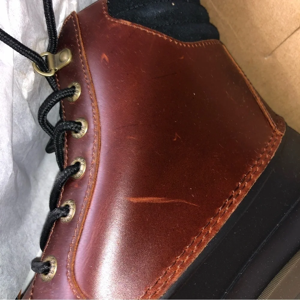 Sperry Top Sider Avenue Waterproof Duck Boots Men Brown STS10548